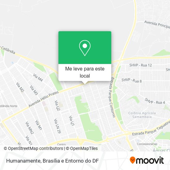 Humanamente mapa