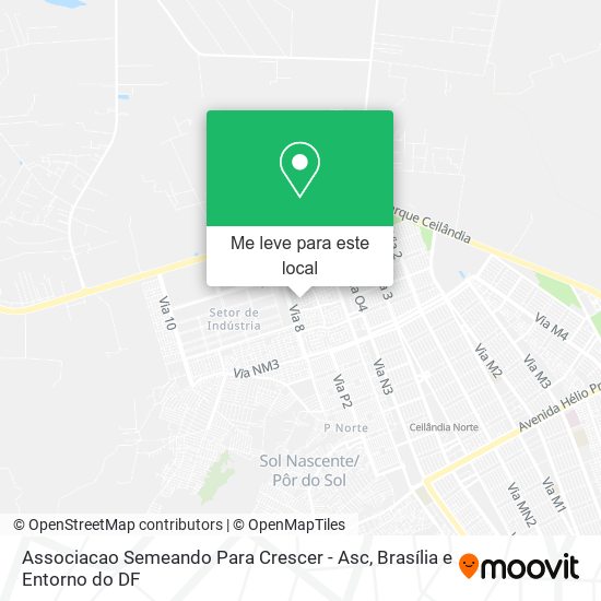 Associacao Semeando Para Crescer - Asc mapa