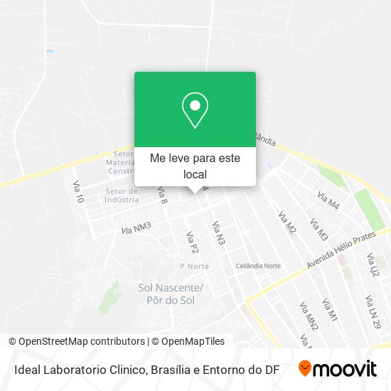 Ideal Laboratorio Clinico mapa