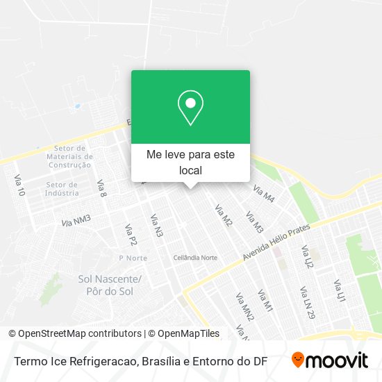 Termo Ice Refrigeracao mapa