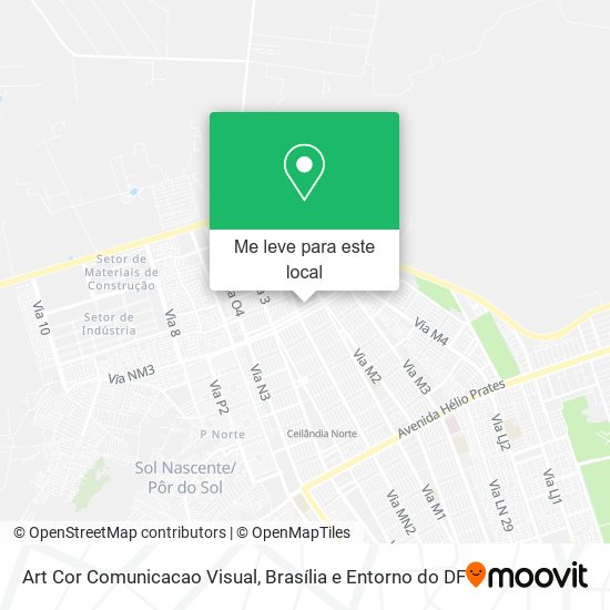 Art Cor Comunicacao Visual mapa