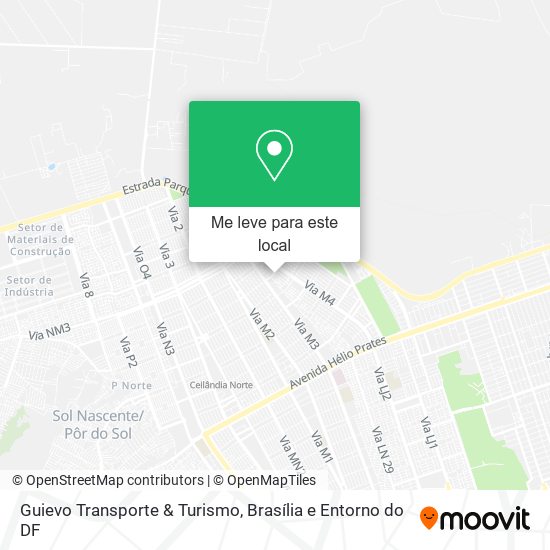 Guievo Transporte & Turismo mapa