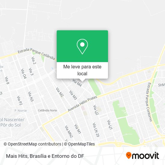 Mais Hits mapa