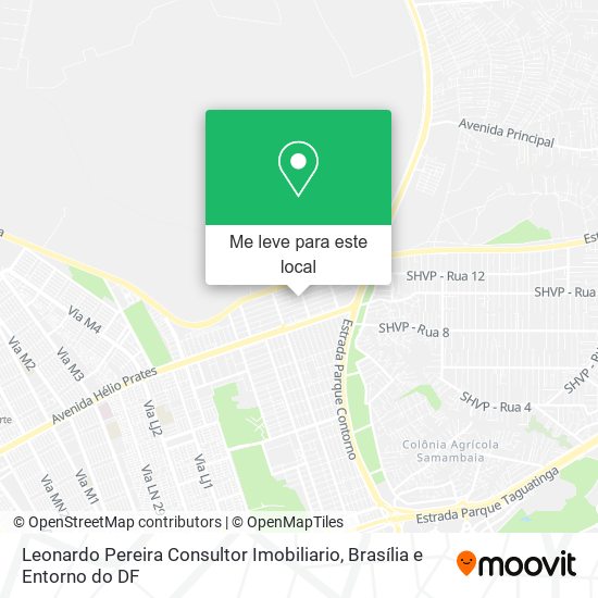 Leonardo Pereira Consultor Imobiliario mapa