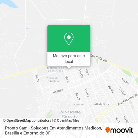 Pronto Sam - Solucoes Em Atendimentos Medicos mapa