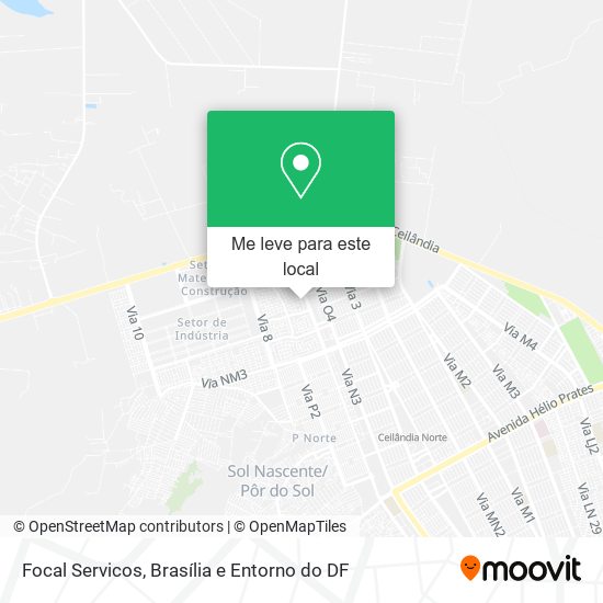 Focal Servicos mapa