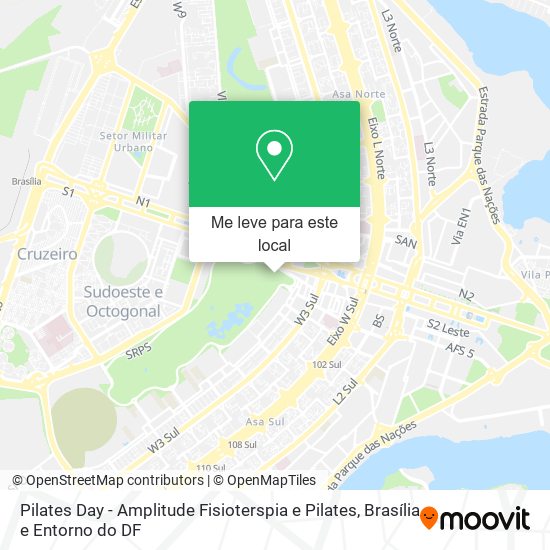 Pilates Day - Amplitude Fisioterspia e Pilates mapa