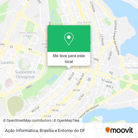 Ação Informática mapa