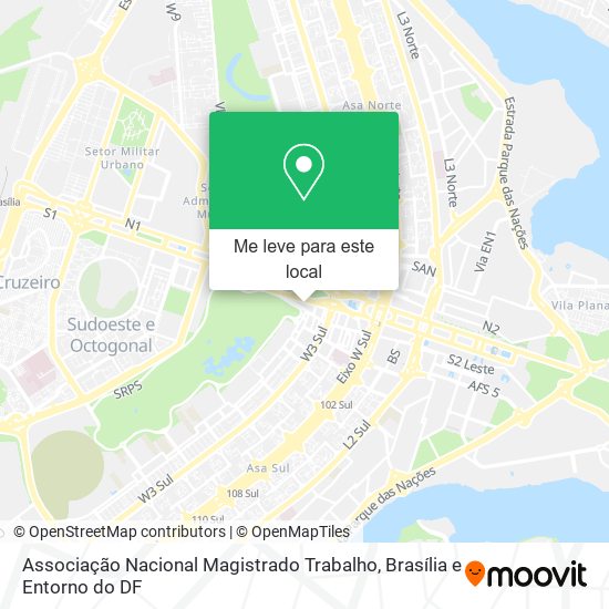 Associação Nacional Magistrado Trabalho mapa