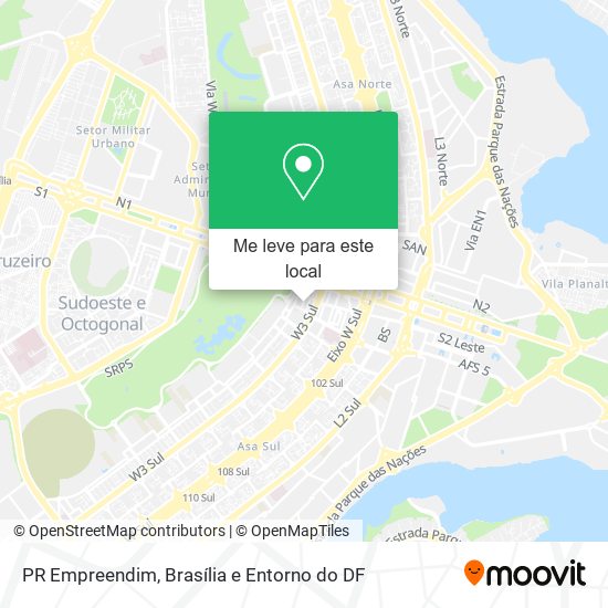 PR Empreendim mapa