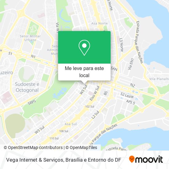 Vega Internet & Serviços mapa