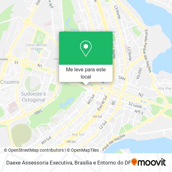 Daexe Assessoria Executiva mapa