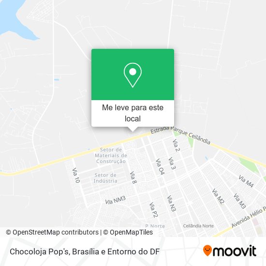 Chocoloja Pop's mapa