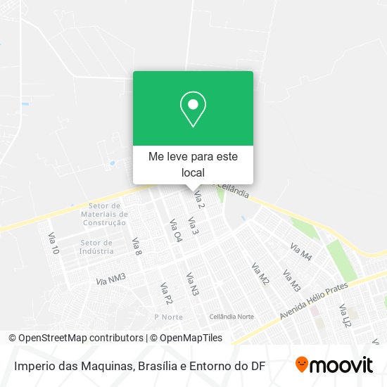 Imperio das Maquinas mapa