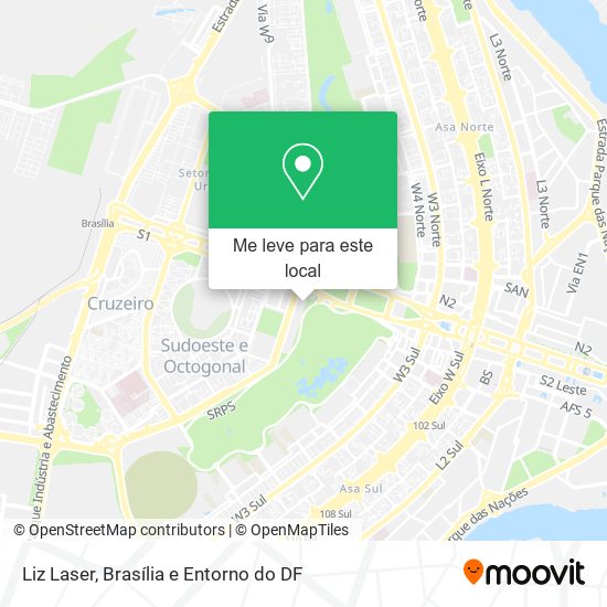 Liz Laser mapa