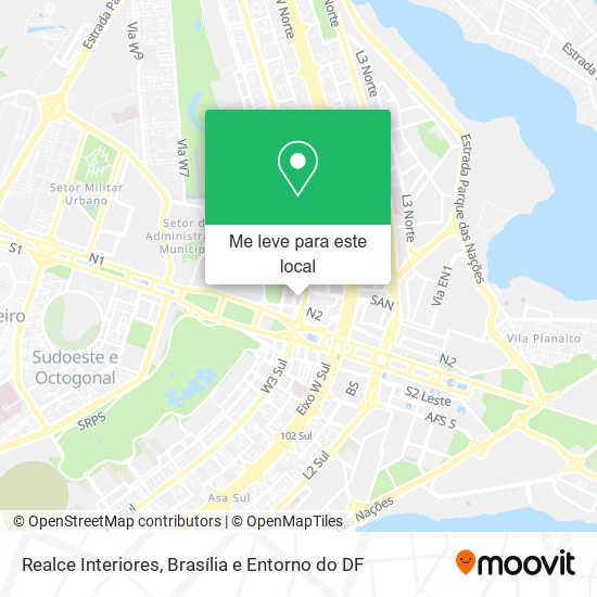 Realce Interiores mapa