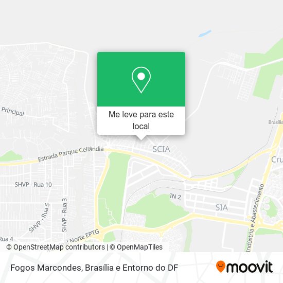 Fogos Marcondes mapa
