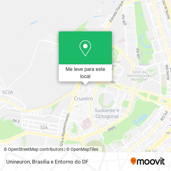 Unineuron mapa