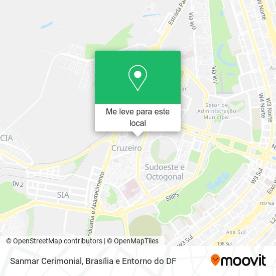 Sanmar Cerimonial mapa