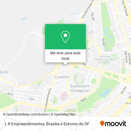 L R Empreendimentos mapa