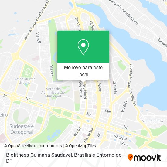 Biofitness Culinaria Saudavel mapa