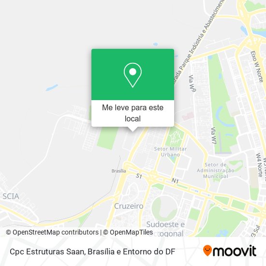 Cpc Estruturas Saan mapa