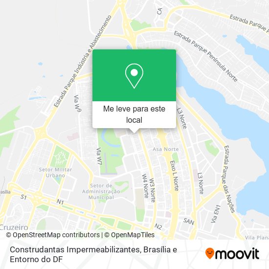 Construdantas Impermeabilizantes mapa