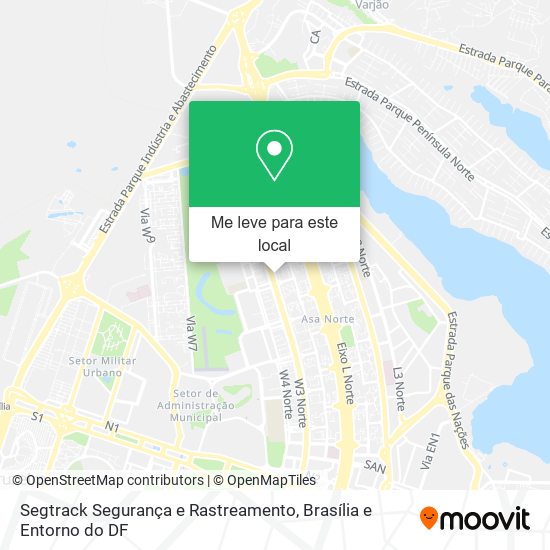 Segtrack Segurança e Rastreamento mapa