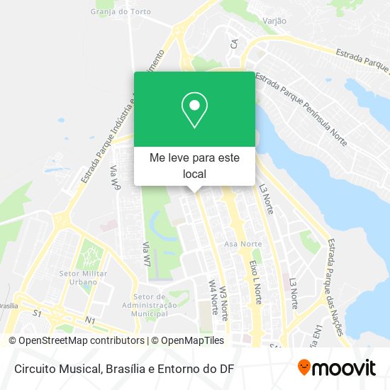 Circuito Musical mapa
