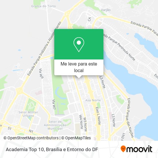 Academia Top 10 mapa