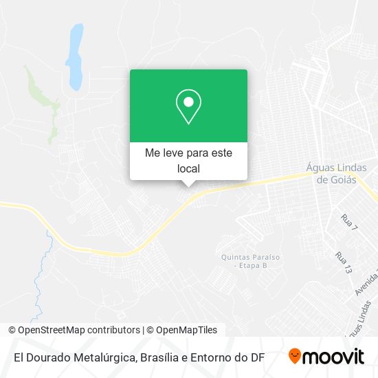 El Dourado Metalúrgica mapa