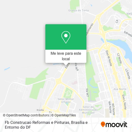 Fb Construcao Reformas e Pinturas mapa