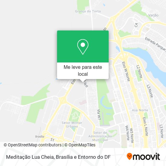 Meditação Lua Cheia mapa