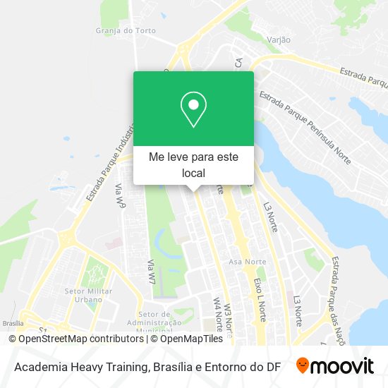 Academia Heavy Training mapa