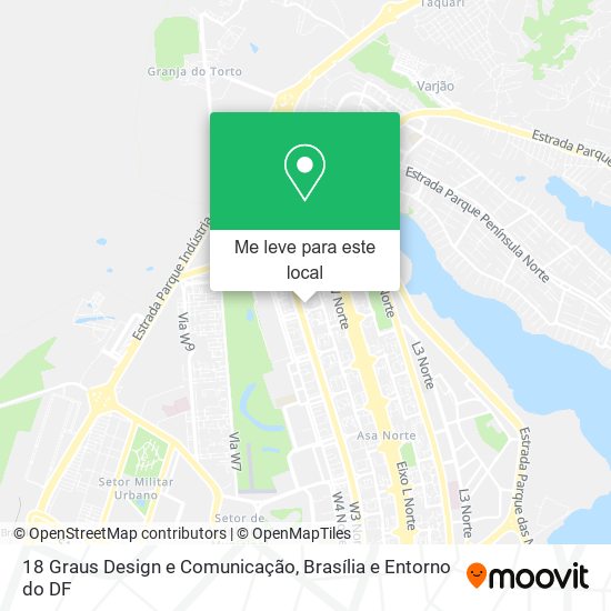 18 Graus Design e Comunicação mapa