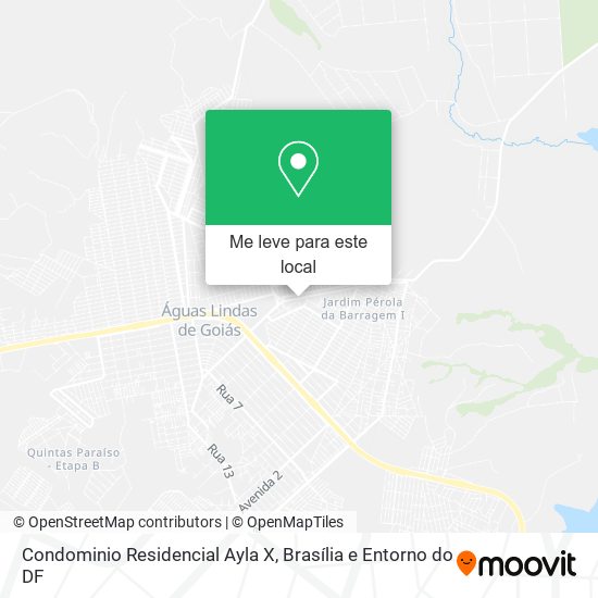 Condominio Residencial Ayla X mapa