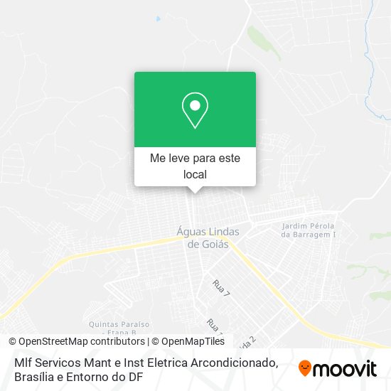 Mlf Servicos Mant e Inst Eletrica Arcondicionado mapa