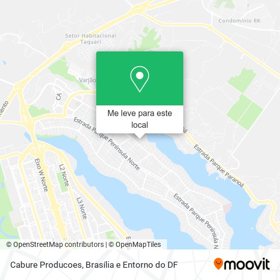 Cabure Producoes mapa