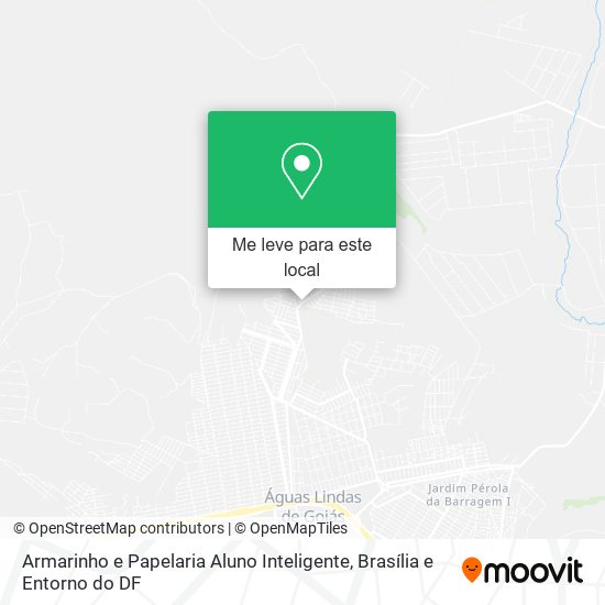 Armarinho e Papelaria Aluno Inteligente mapa