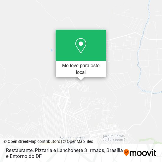 Restaurante, Pizzaria e Lanchonete 3 Irmaos mapa