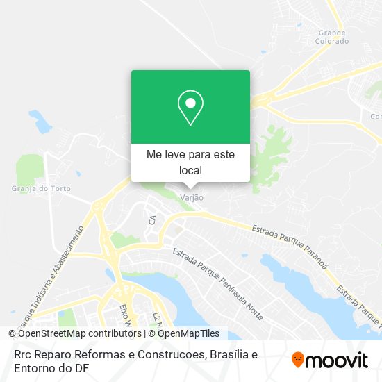 Rrc Reparo Reformas e Construcoes mapa