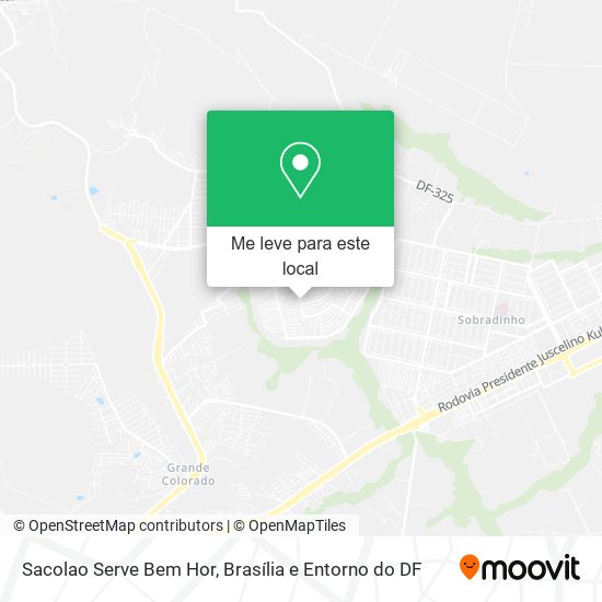 Sacolao Serve Bem Hor mapa