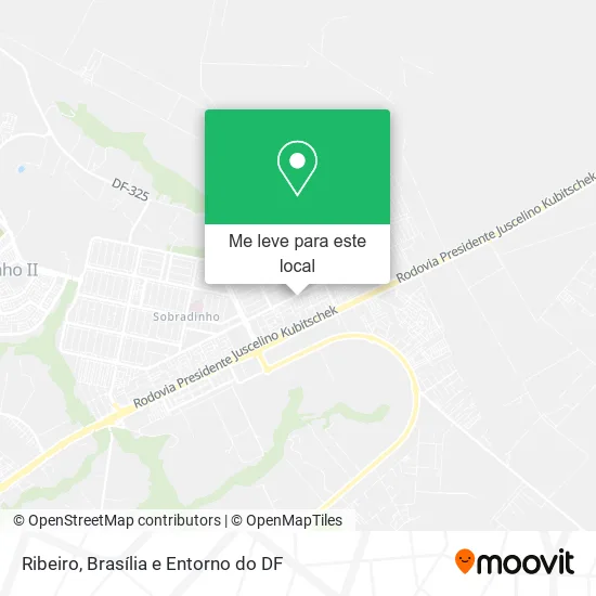 Ribeiro mapa