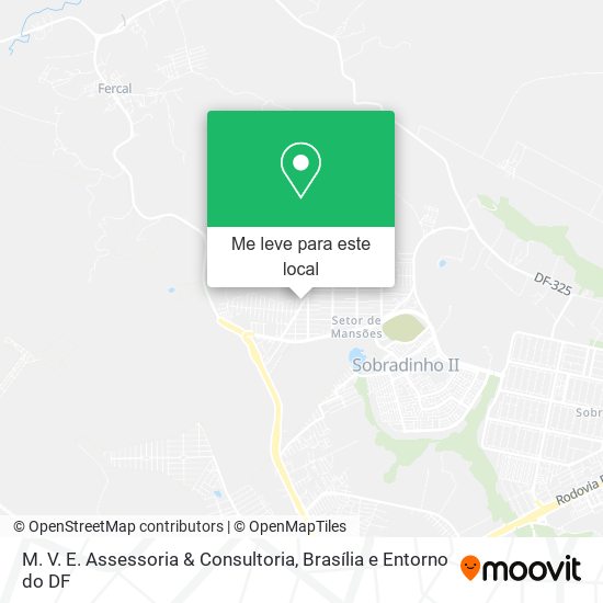 M. V. E. Assessoria & Consultoria mapa