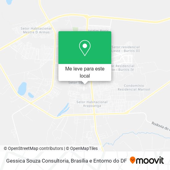 Gessica Souza Consultoria mapa