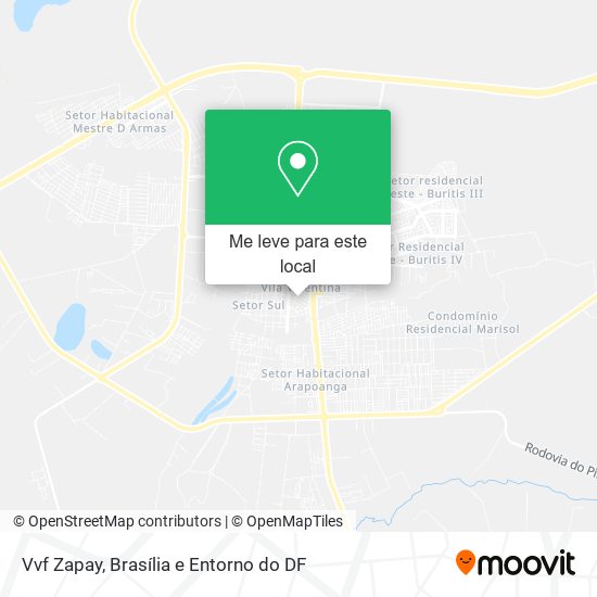 Vvf Zapay mapa