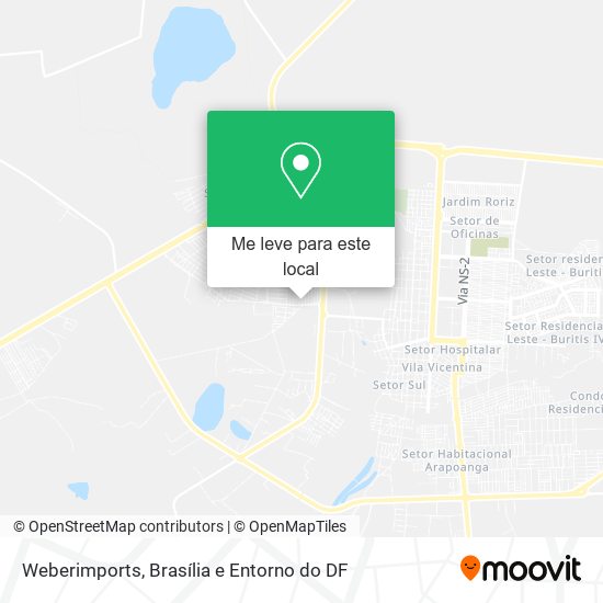Weberimports mapa