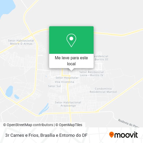 3r Carnes e Frios mapa