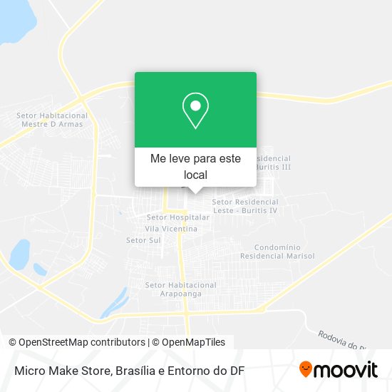 Micro Make Store mapa