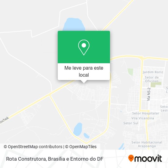 Rota Construtora mapa